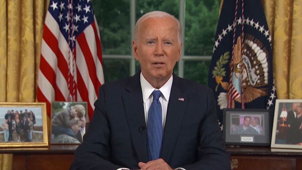 El discurso de Joe Biden para pasar el testigo a Kamala Harris: “Es la mejor forma de unir a nuestra nación"