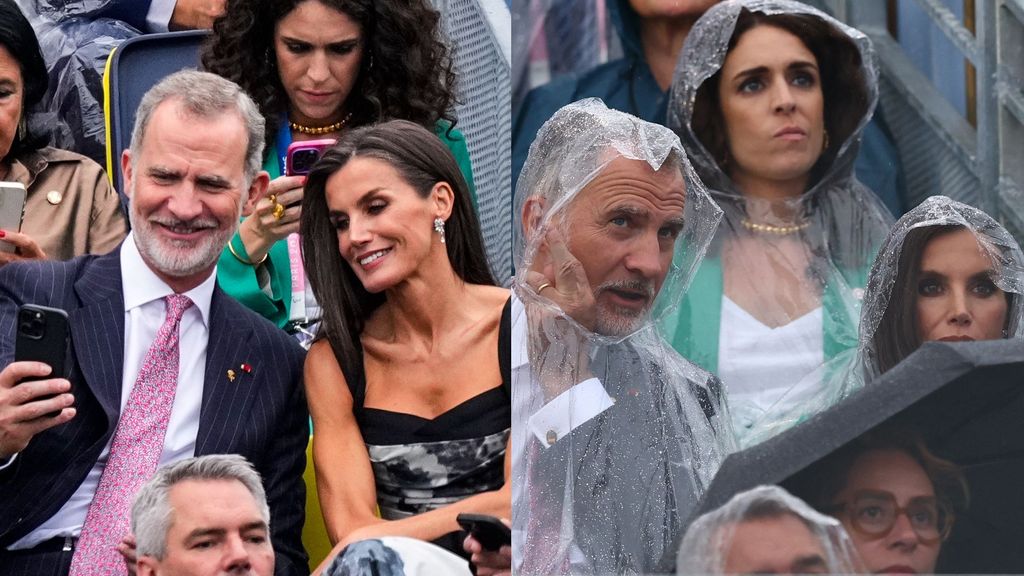 Así han vivido Letizia y Felipe la ceremonia de apertura de los Juegos Olímpicos