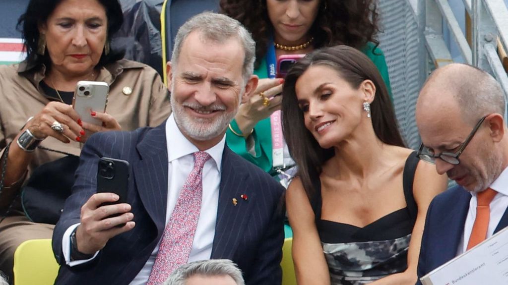 Los reyes en la ceremonia de inauguración de los Juegos Olímpicos de París 2024