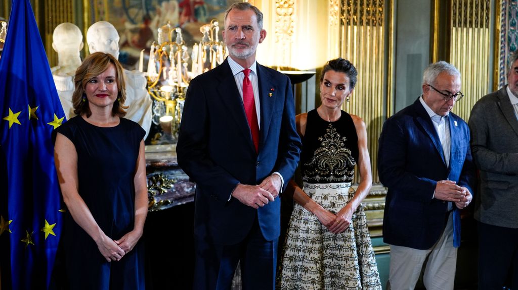 Los reyes Felipe y Letizia el pasado 25 de julio.