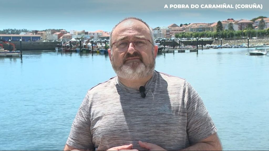 Andrés Paz, capitán de un barco gallego: "Los tripulantes cuanto más relajados están hay menos accidentes laborales"