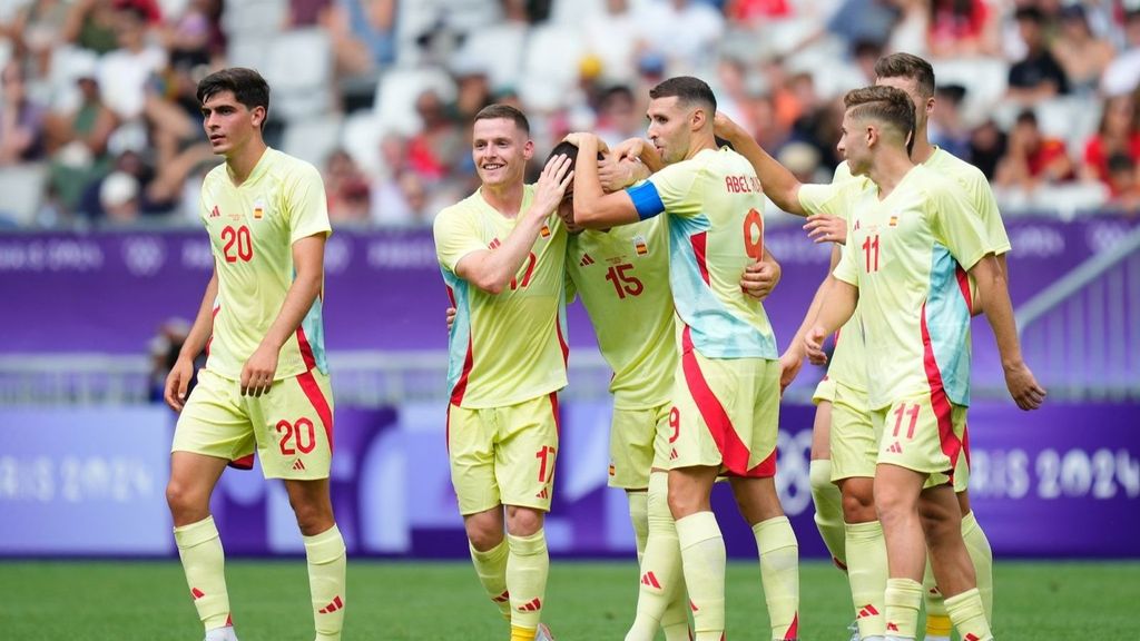 JJOO: la selección española de fútbol masculina vence a República Dominicana y pasa a cuartos