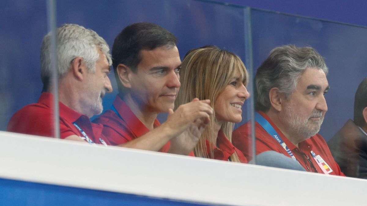 Pedro Sánchez y Begoña Gómez, juntos en los Juegos Olímpicos de París