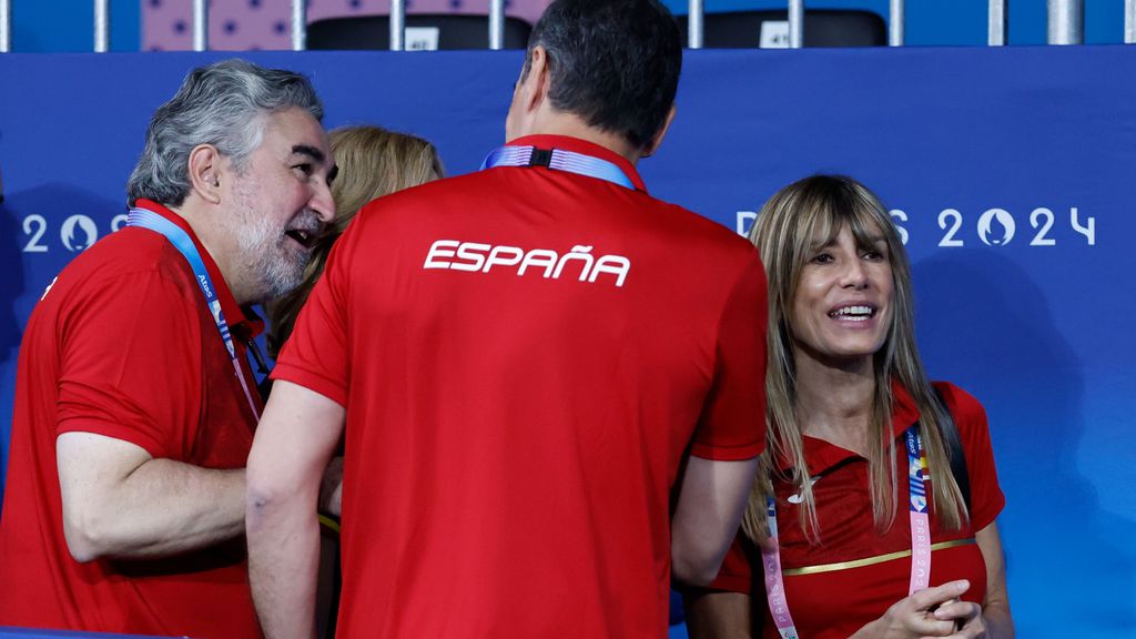 Pedro Sánchez y Begoña Gómez, juntos en los Juegos Olímpicos de París