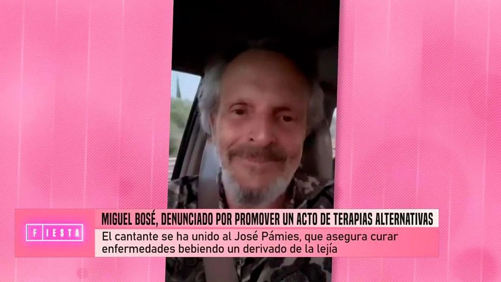 Miguel Bosé, exultante tras participar en el evento de pseudociencia pese a haber sido denunciado: "Soy negacionista orgulloso" Fiesta 2024 Top Vídeos 220