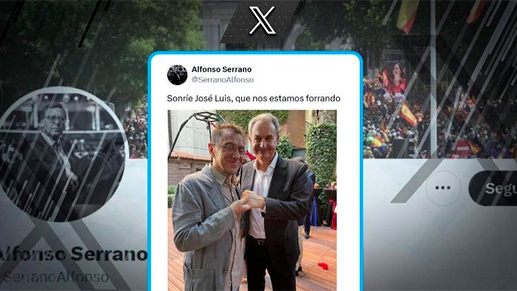 Alfonso Serrano, explica su polémico tuit: “Sonríe José Luis, que nos estamos forrando”