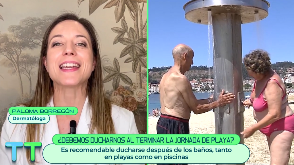 Los perjuicios que supone para la piel no ducharse después de tomar un baño de agua salada en el mar