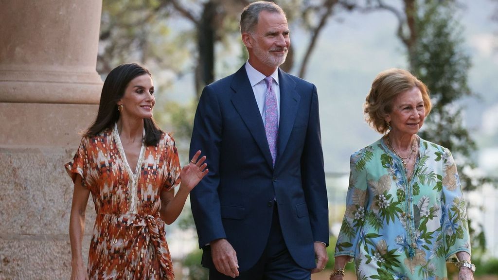 Los reyes y la reina emérita se reencontran con Juan Carlos I