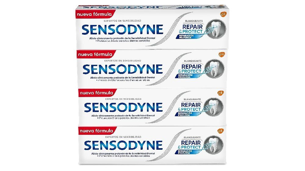Pasta de dientes blanqueante Sensodyne Repair & Protect