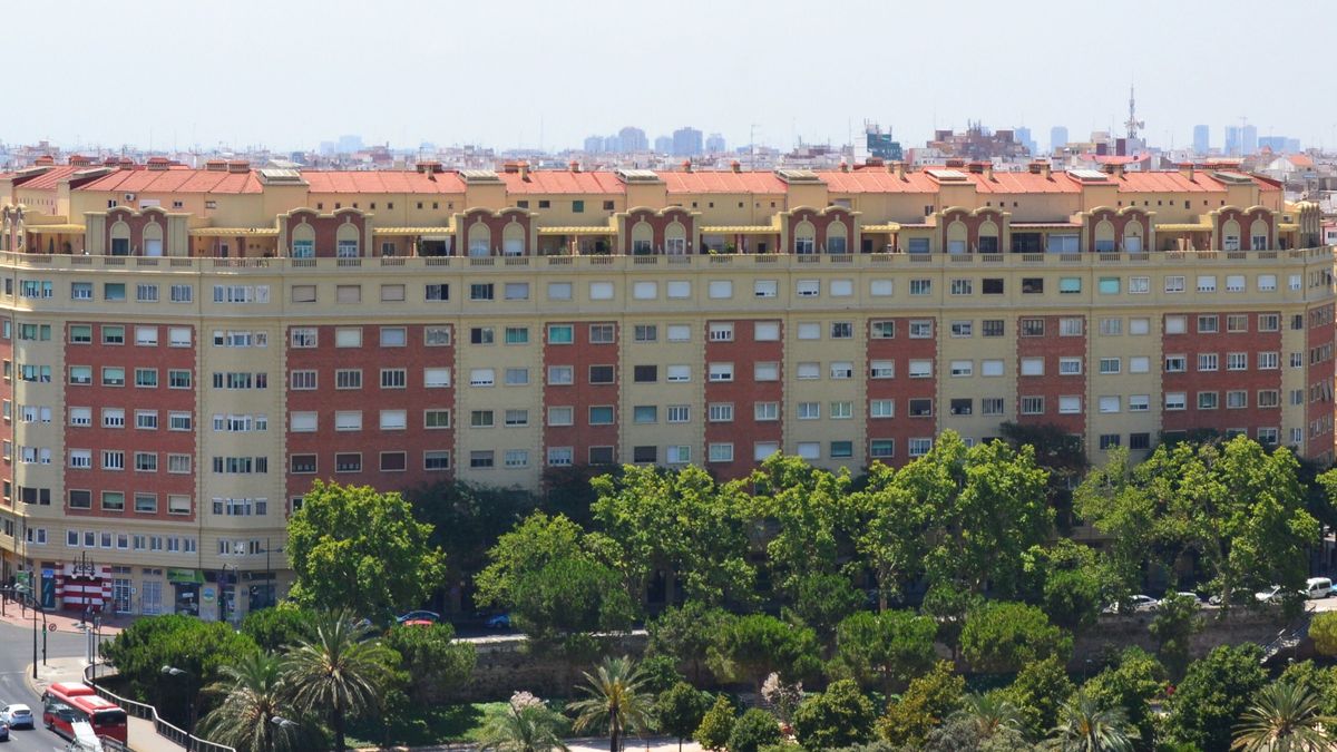 Vista del Grupo Residencial finca Ferca