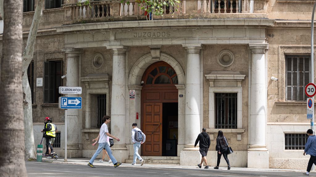 Fachada de los juzgados de Palma de Mallorca