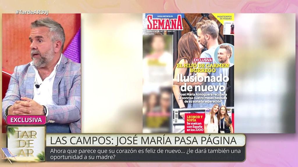 Jorge Borrajo desvela cómo fue el encuentro de Jose María con su nueva ilusión