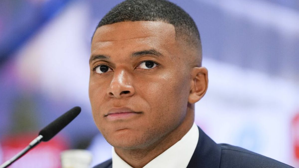 kylian mbappe en su presentacion con el real madrid cordonpress