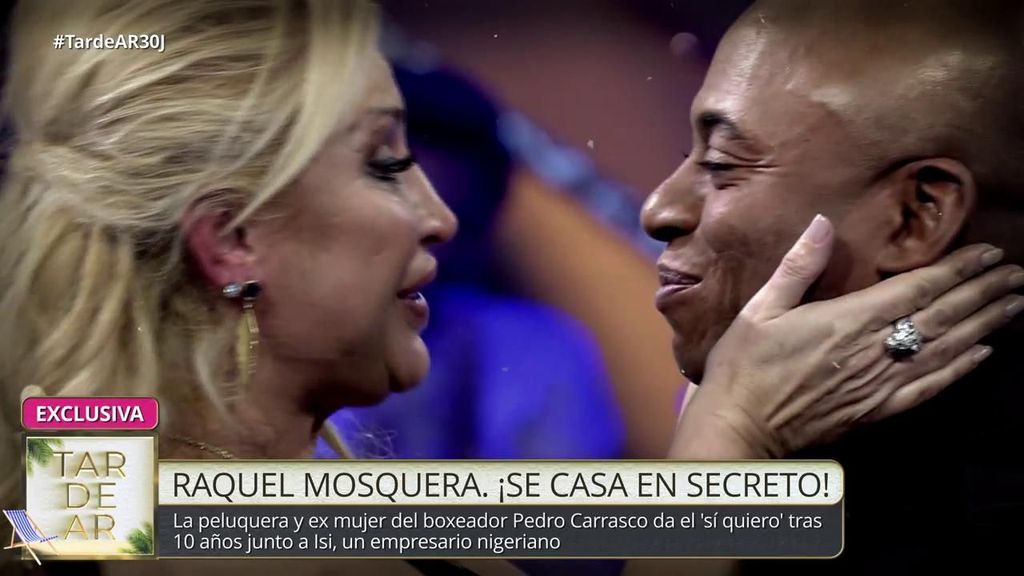 Los detalles de la boda entre Raquel Mosquera e Isi