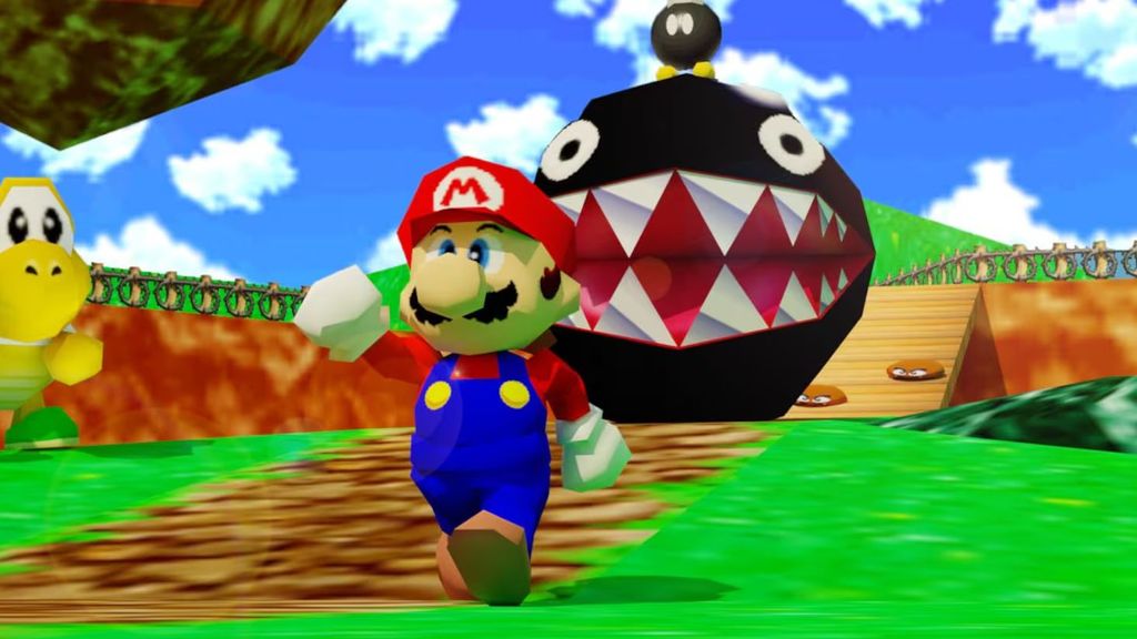 Super Mario 64, un clásico.