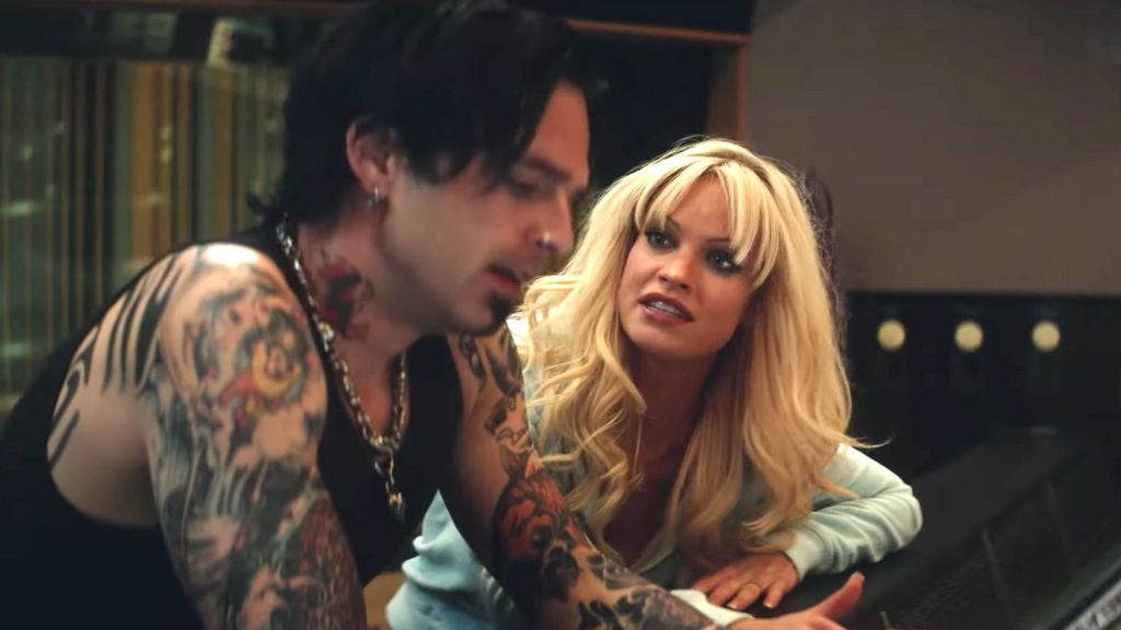 'Pam y Tommy', la serie sobre el escándalo del video sexual de Anderson y Tommy Lee.