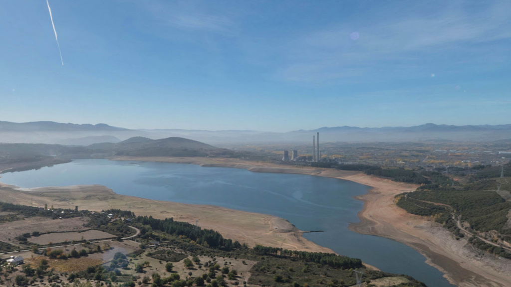 Pantano de Bárcena, donde buscan a Alejandro Martín