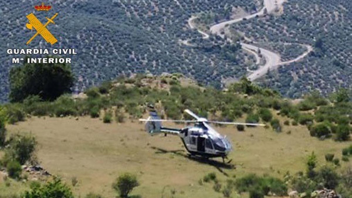 Archivo - La Guardia Civil utilizó un helicóptero en el dispositivo de búsqueda