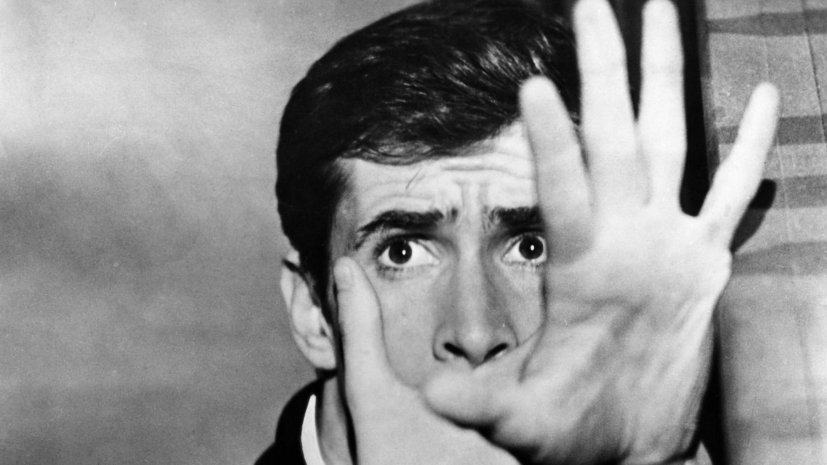 Anthony Perkins en el clásico 'Psicosis' (1960) de Alfred Hitchcock