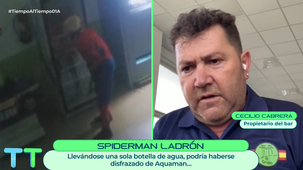 El dueño del bar de Castell de Ferro habla del Spiderman ladrón