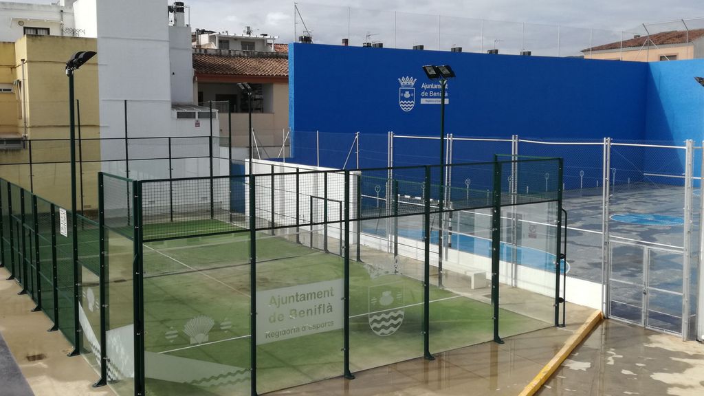 El polideportivo de la localidad