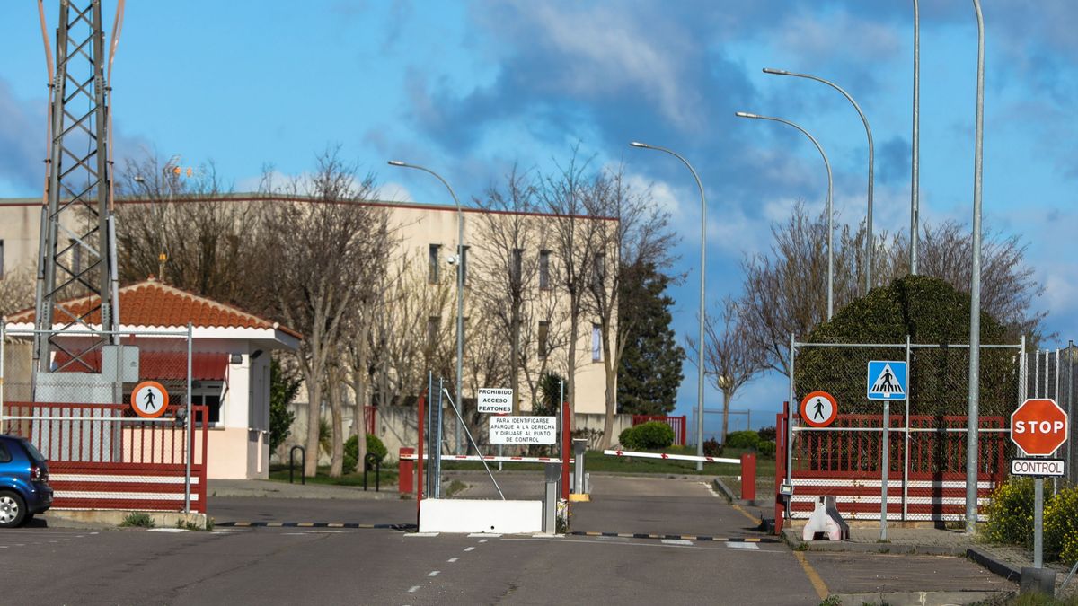 Entrada de la Cárcel de Valdemoro/Centro Penitenciario Madrid III, en Valdemoro, Madrid