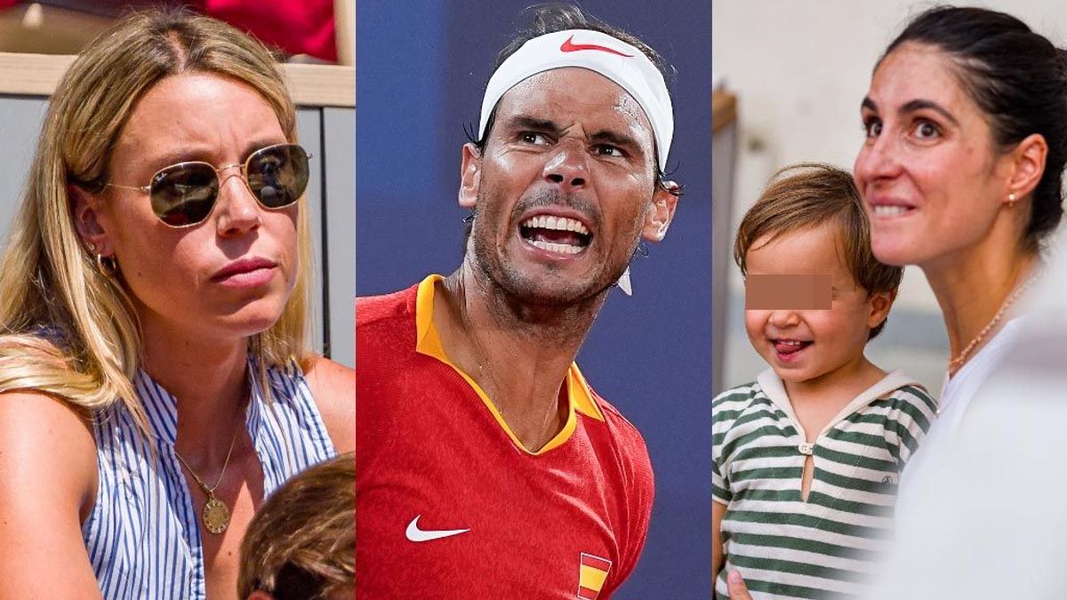 La familia de Rafa Nadal, en los Juegos Olímpicos