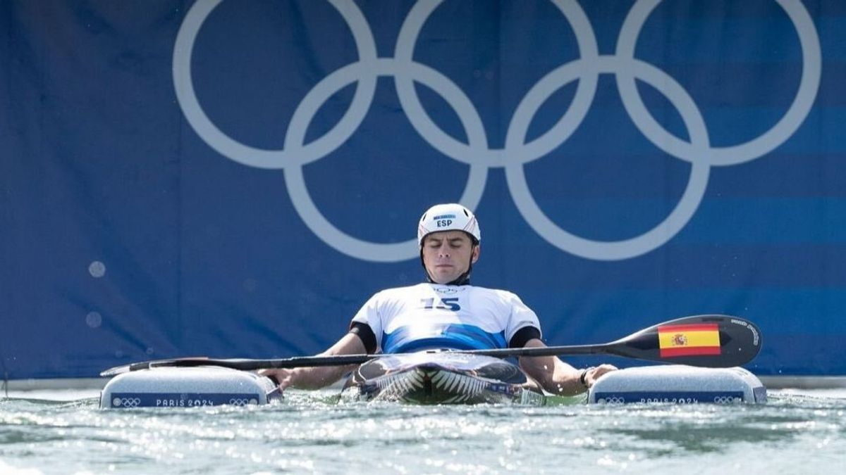 Pau Echaniz, medalla de bronce en K1 en eslalon en los Juegos Olímpicos de París 2024