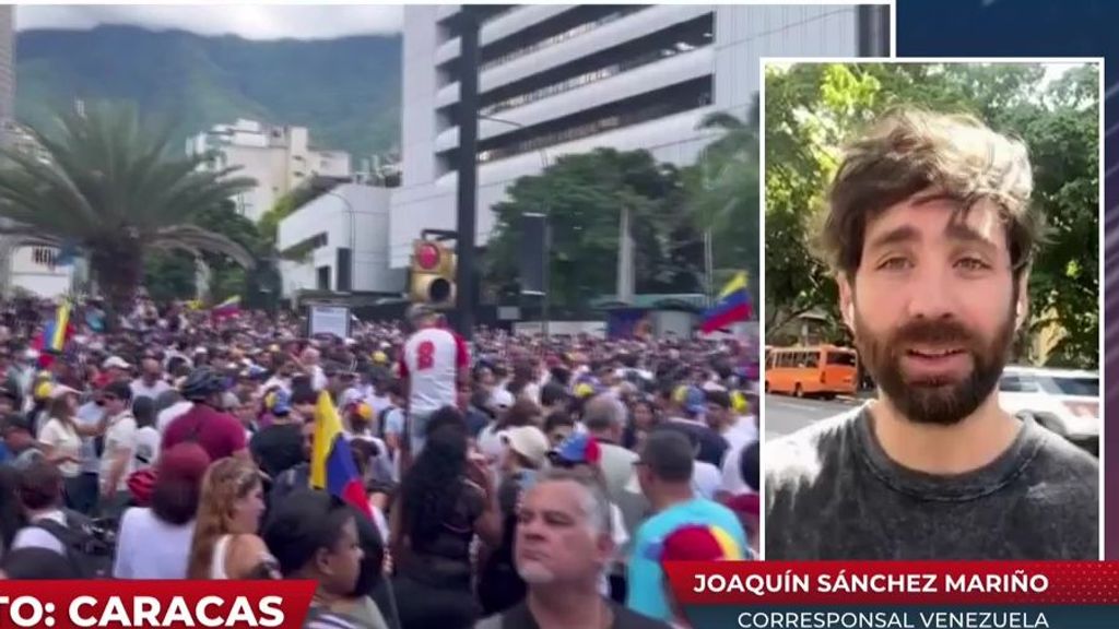 Un corresponsal, desde Venezuela: "Hay personas armadas por Caracas que apoyan a Maduro"