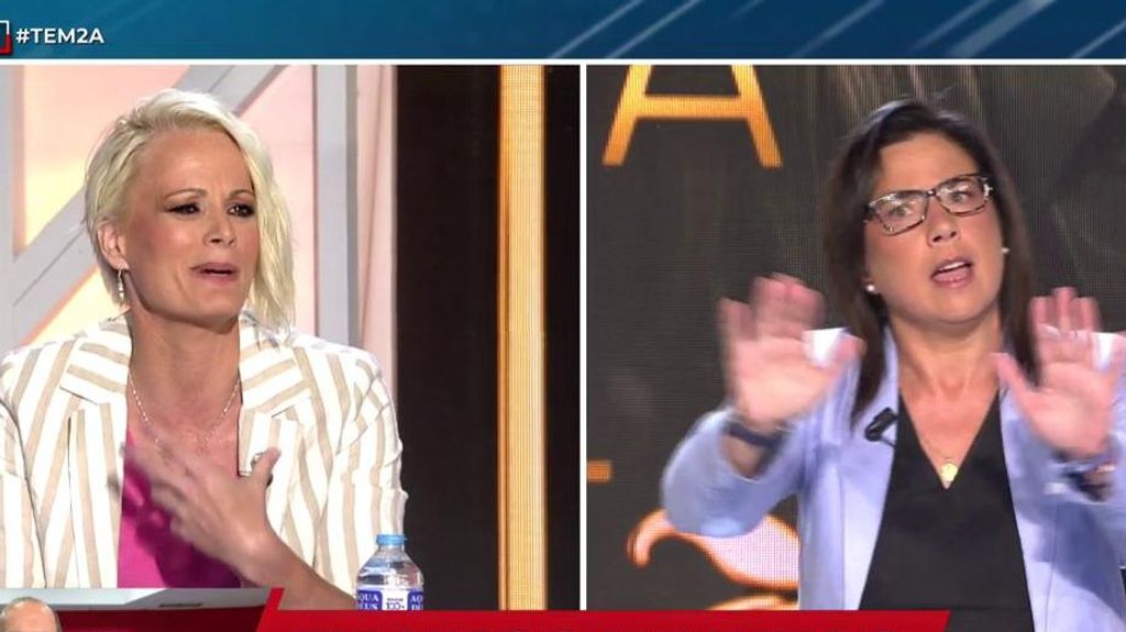 El encontronazo entre Ana Vázquez y Zaida Cantera en directo: "No te inventes cosas"