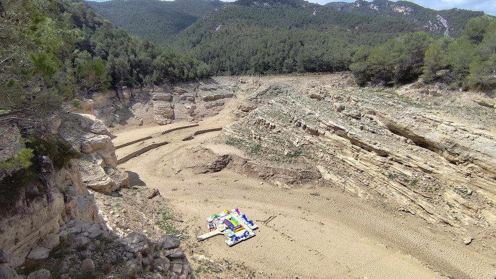 Estado actual del embalse de Ulldecona en Castellón