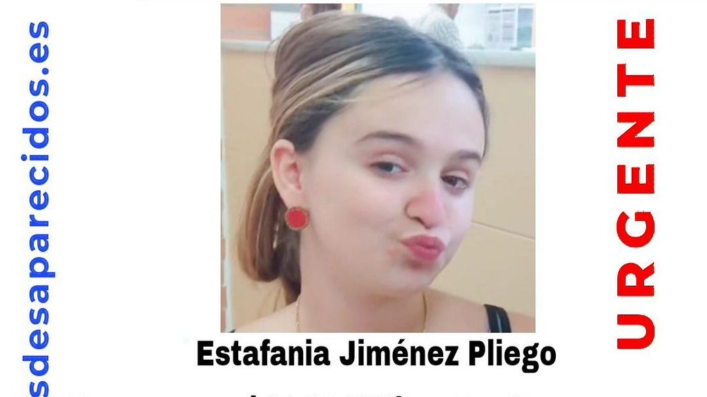 Estefanía Jiménez Pliego, desaparecida en Dos Hermanas (Sevilla)