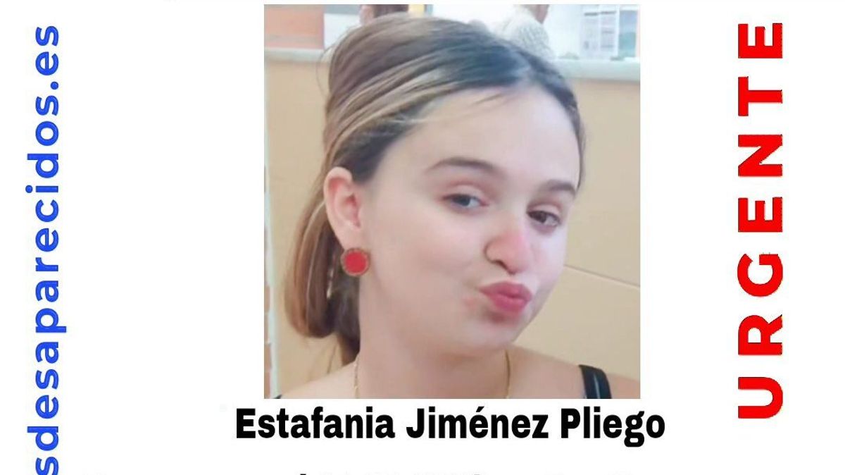 Estefanía Jiménez Pliego, desaparecida en Dos Hermanas (Sevilla)