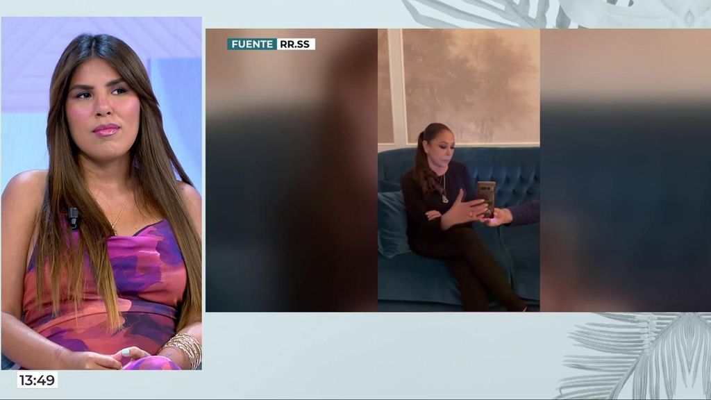 Isa Pantoja, afectada tras ver el vídeo en el que su madre se entera del embarazo de Anabel: "Claro que me duele"