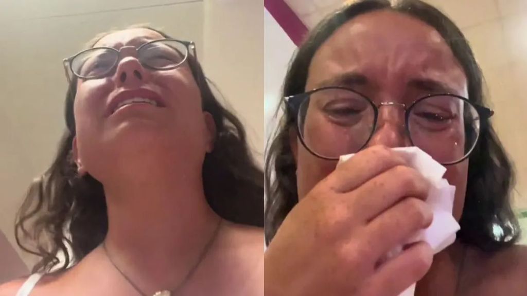 La influencer con disfagia Nuria Jordá sale llorando de la consulta de un médico