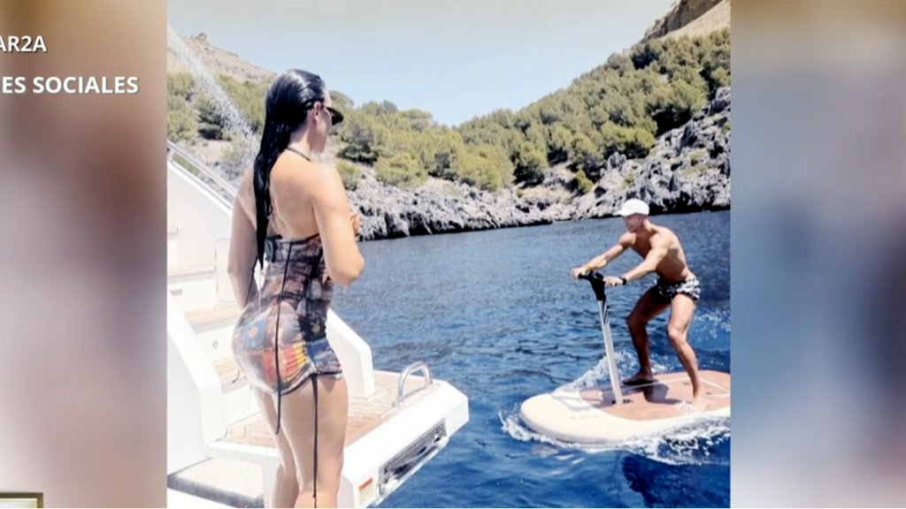 Las imágenes de las lujosas vacaciones de Cristiano Ronaldo y Georgina Rodríguez en Mallorca