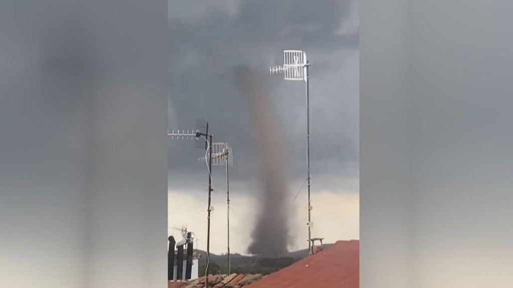 Locura climática en la misma tarde: así ha sido el reventón térmico en Madrid y el tornado en Castellón