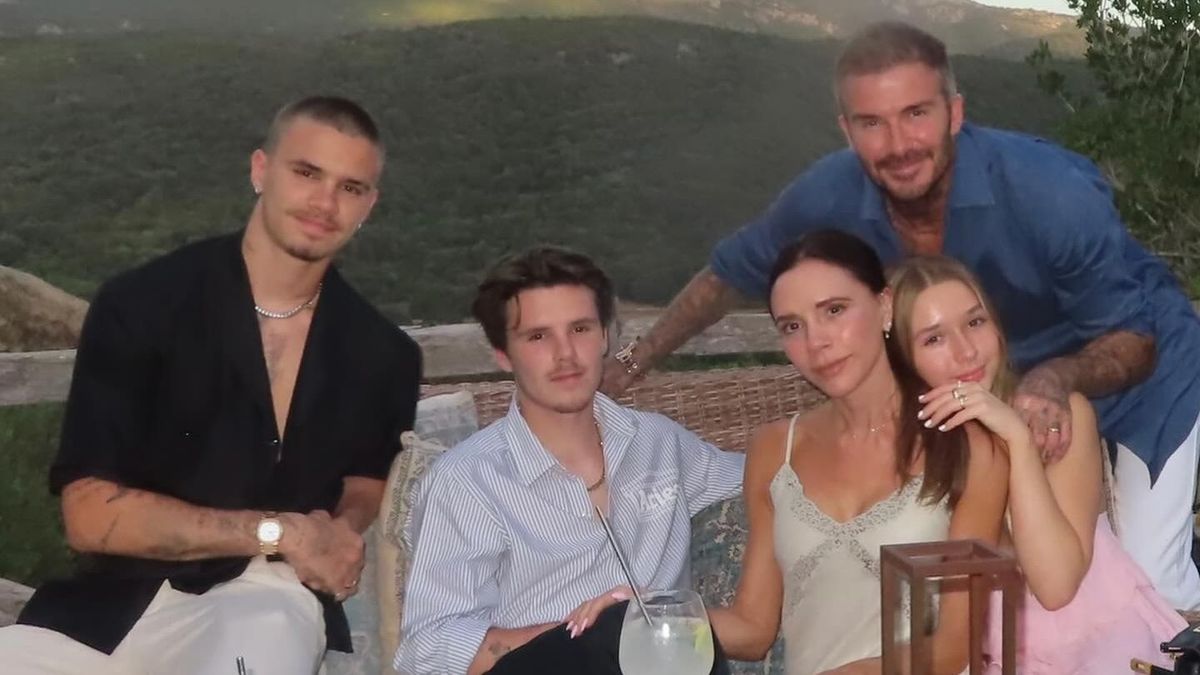 Los Beckham se han ido de vacaciones en familia a Italia