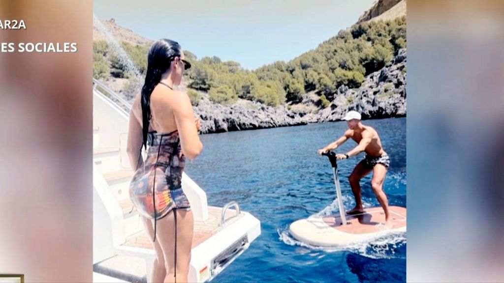 Las imágenes de las lujosas vacaciones de Cristiano Ronaldo y Georgina Rodríguez en Mallorca TardeAR Top Vídeos 1424