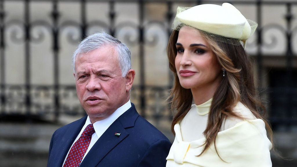 Abdullah II bin Al-Hussein, el rey de Jordania, y la reina Rania Al Abdullah