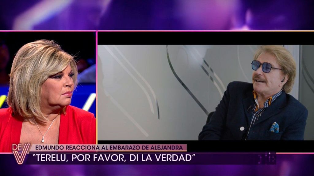 Terelu Campos reacciona a las palabras de Edmundo sobre el embarazo de Alejandra ¡De viernes! Top Vídeos 156