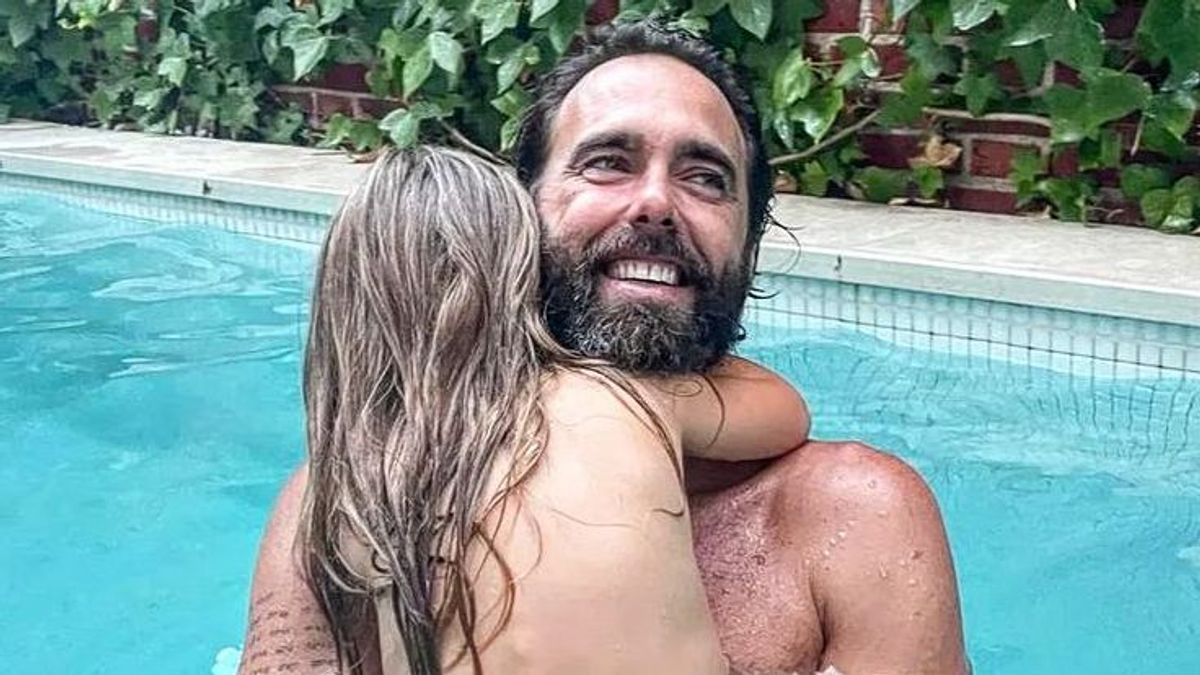 Javier Ungría y su hija Camila