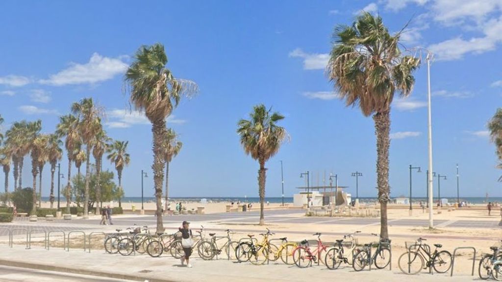 Playa del Cabañal en Valencia