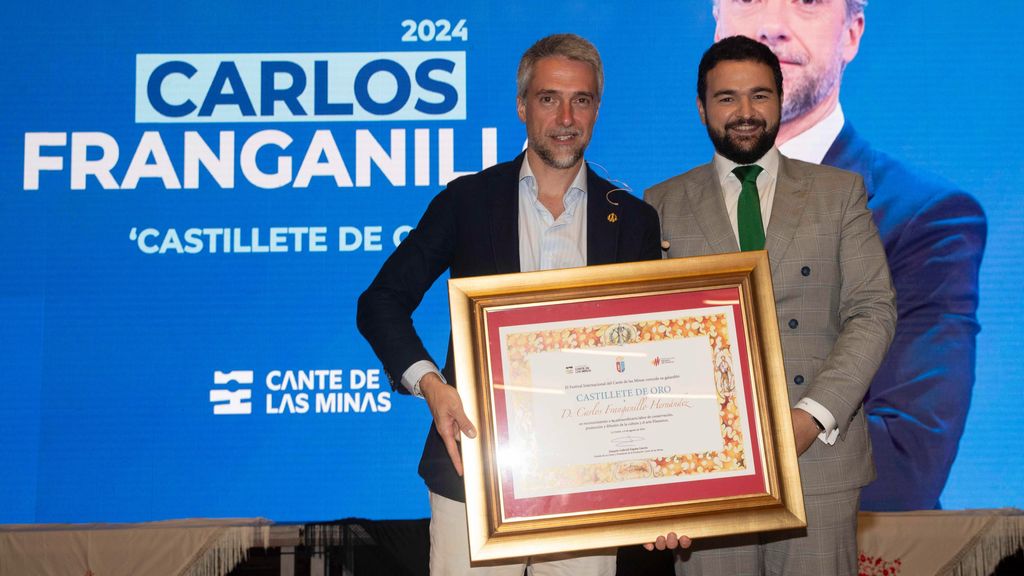 Carlos Franganillo en el Festival Internacional del Cante de las Minas en La Unión