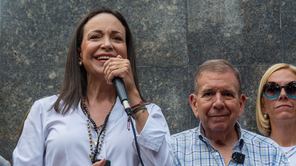 Edmundo González y María Corina Machado