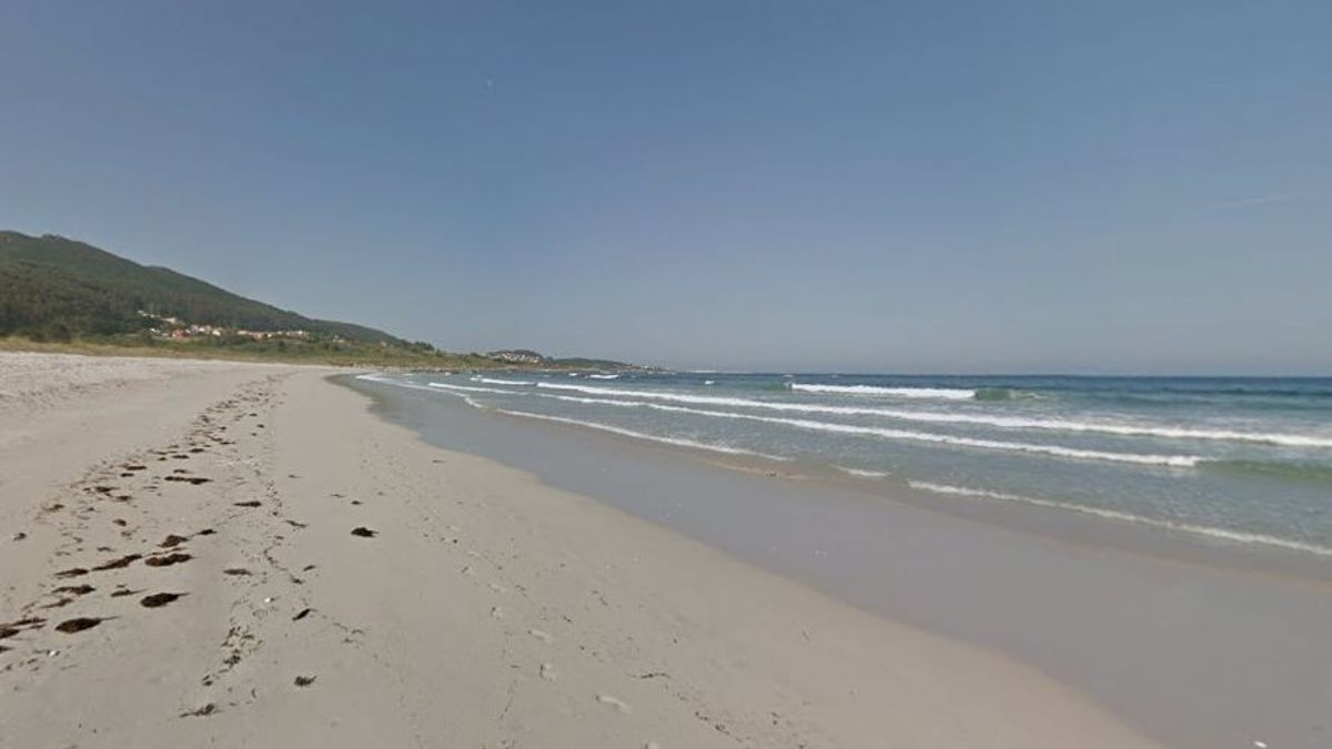 Playa de Carnota, en A Coruña (2017)