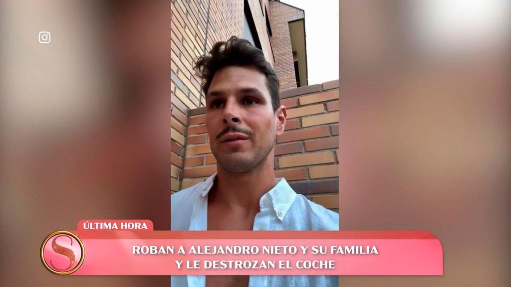 Alejandro Nieto sufre un brutal robo: "Me han dejado pelado, se han llevado hasta los calzoncillos" Socialité 2024 Top Vídeos 226