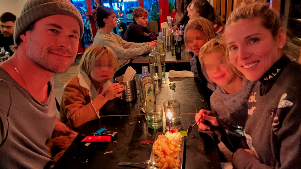 Chris Hemsworth le corta el pelo a sus mellizos y enseña "el gran" resultado (Imagen de Instagram: @chrishemsworth)