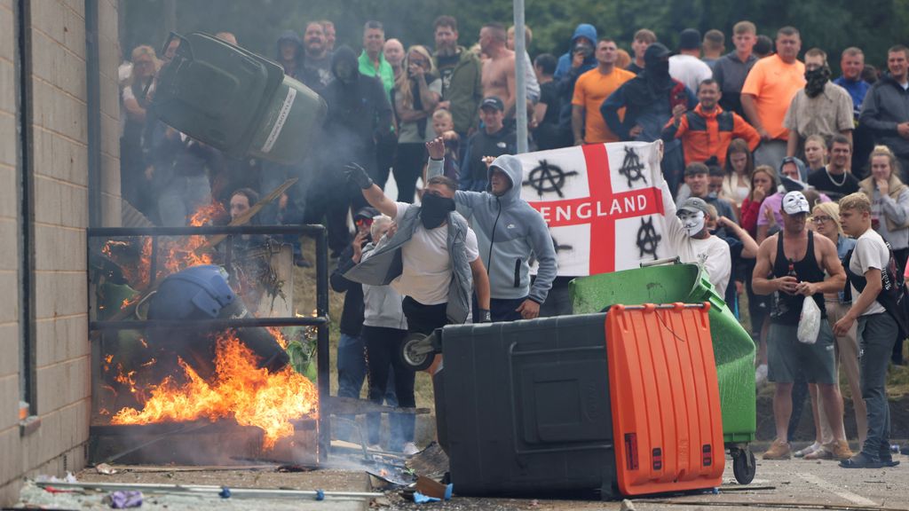 Disturbios en Reino Unido