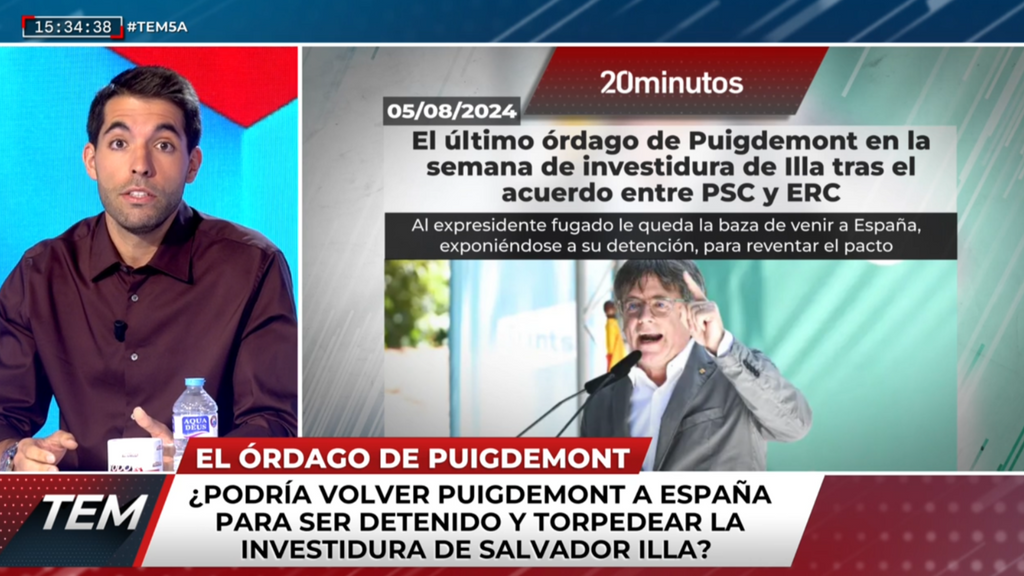 El 'último órdago' de Carles Puigdemont